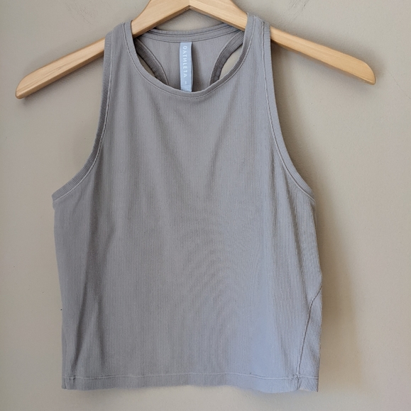 Athleta Crop Ribbed Tank size small - Picture 4 of 4